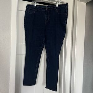 Old Navy Blue Skinny Jeans